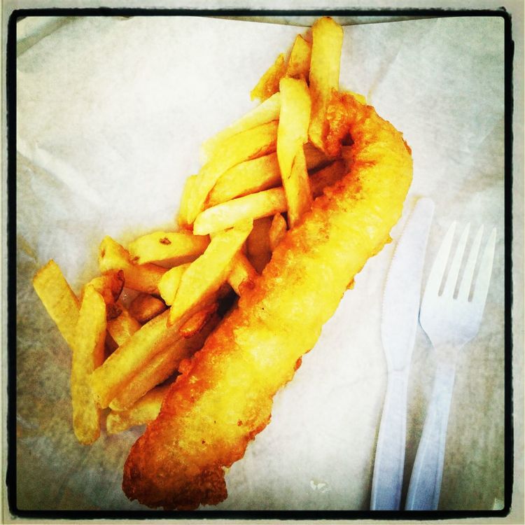 Lunch at Smiths Authentic British Fish And Chips by Baiana Santos