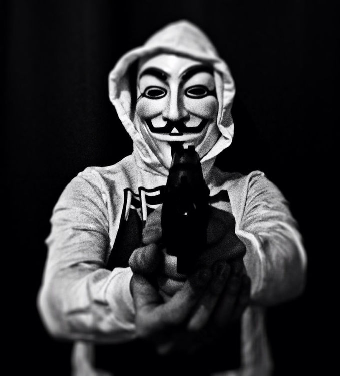 Anonymous in Paris by Hovanes