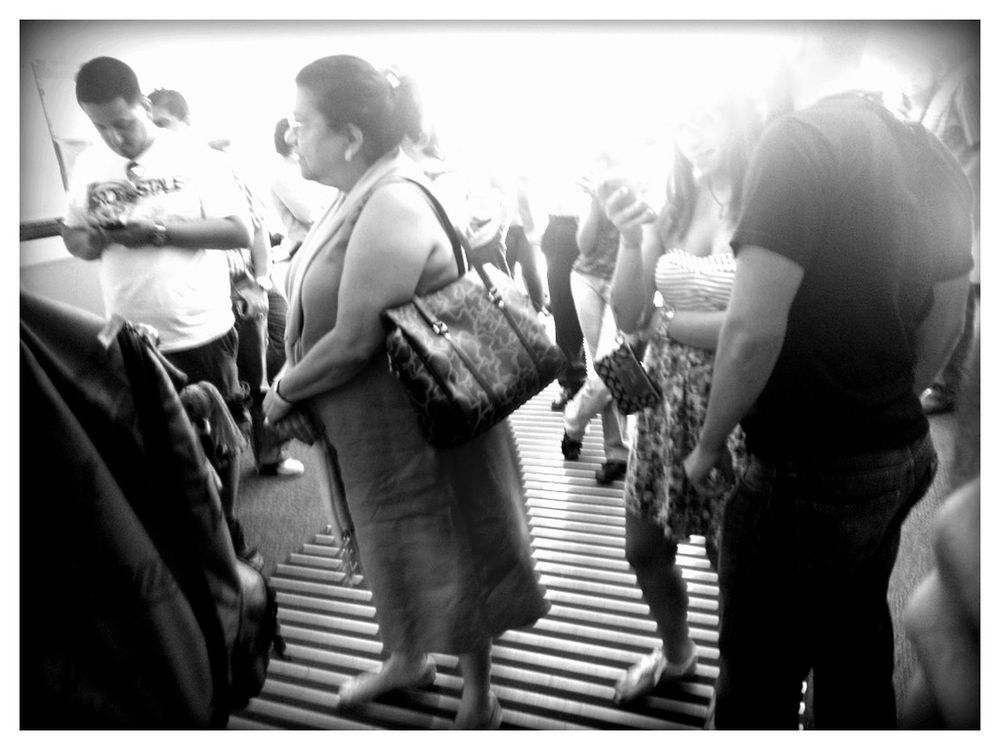 Checking in at Best Buy by Hector Nazario