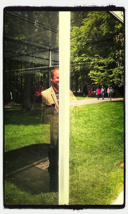 Having fun at Kröller-Müller Museum by Zsofia Jambor