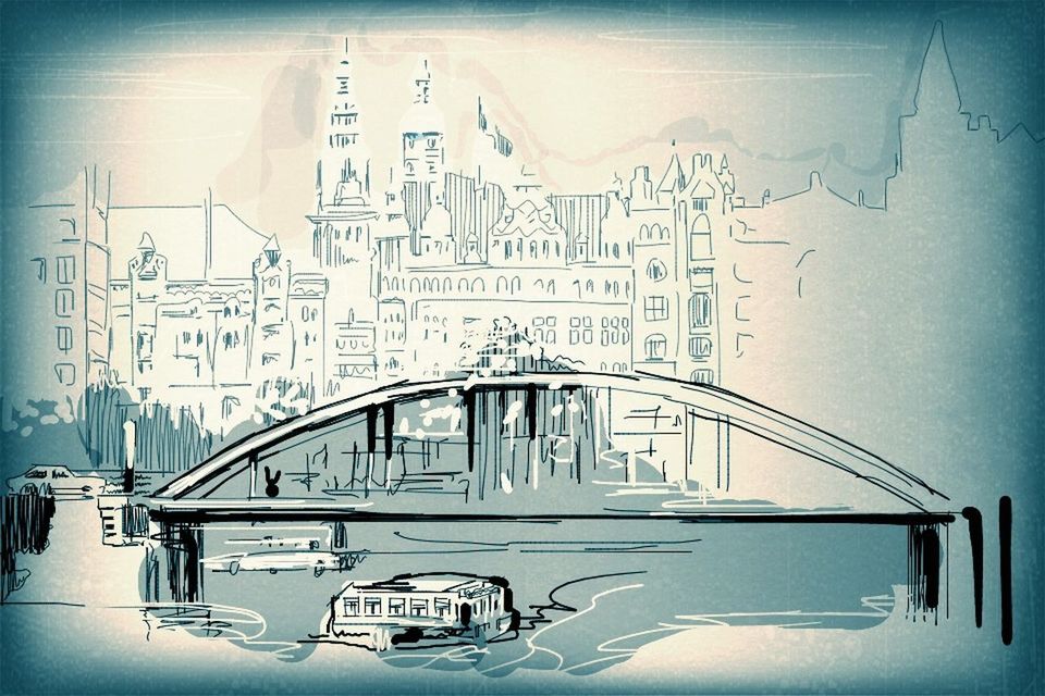 fingerpainting by Benjamin Rabe