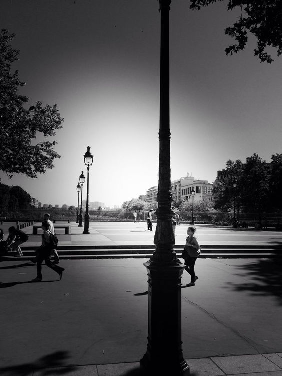 blackandwhite at Place de la Bastille by Black and White
