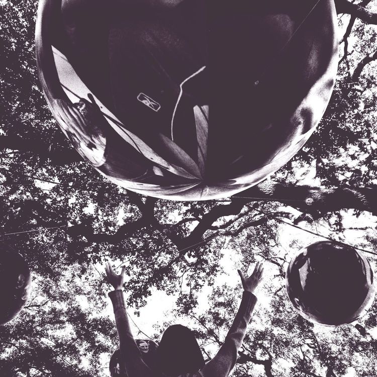 i've got the whole world in my hands at Discovery Green by Edi