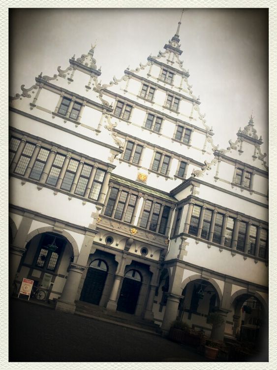town hall in Paderborn by chilibean