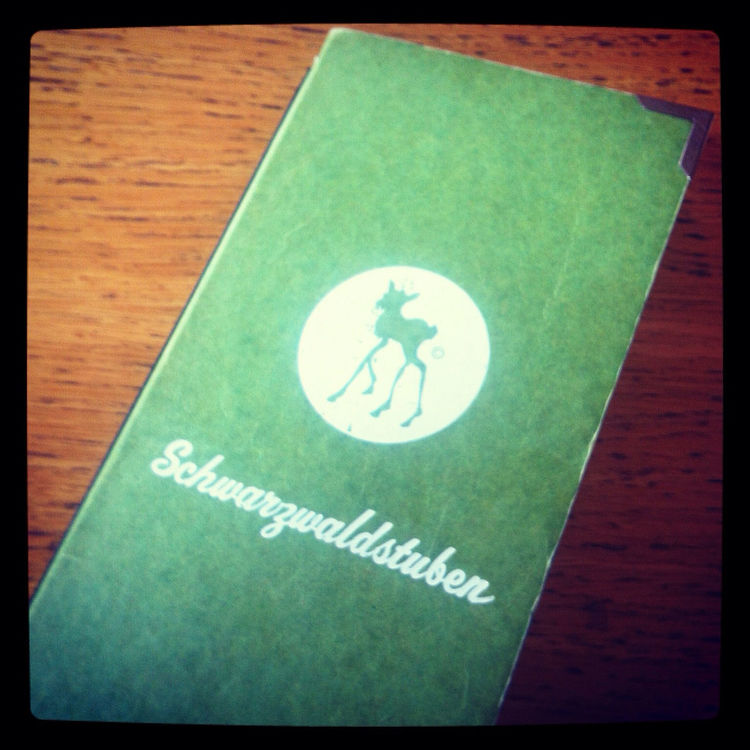 Eating at Schwarzwaldstuben by Claudia Lindner