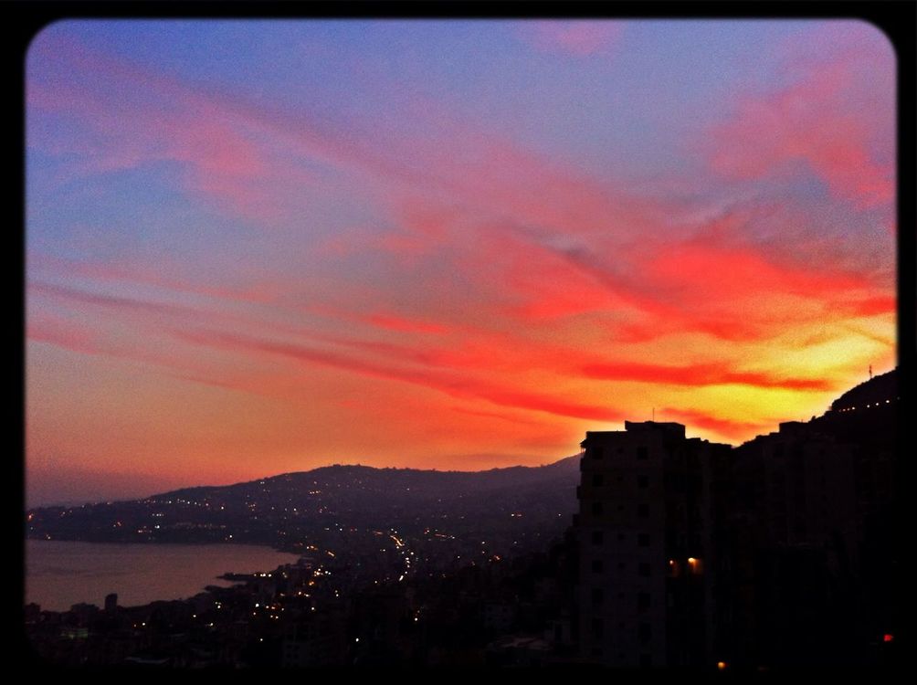 sunrise at Jounieh - Lebanon by Nathalie El Boustany
