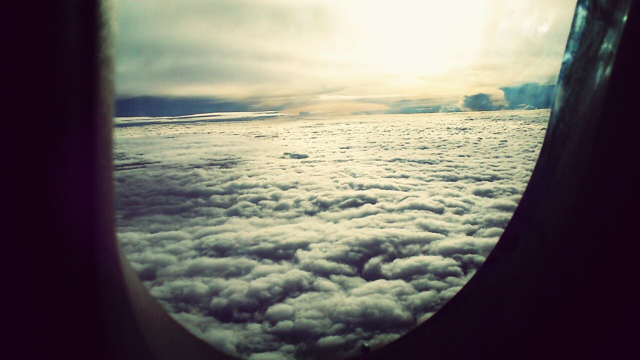 the sky that belongs to Him. EyeEm Best Shots from an airplane window sky sky_ collection by thegrantinglight