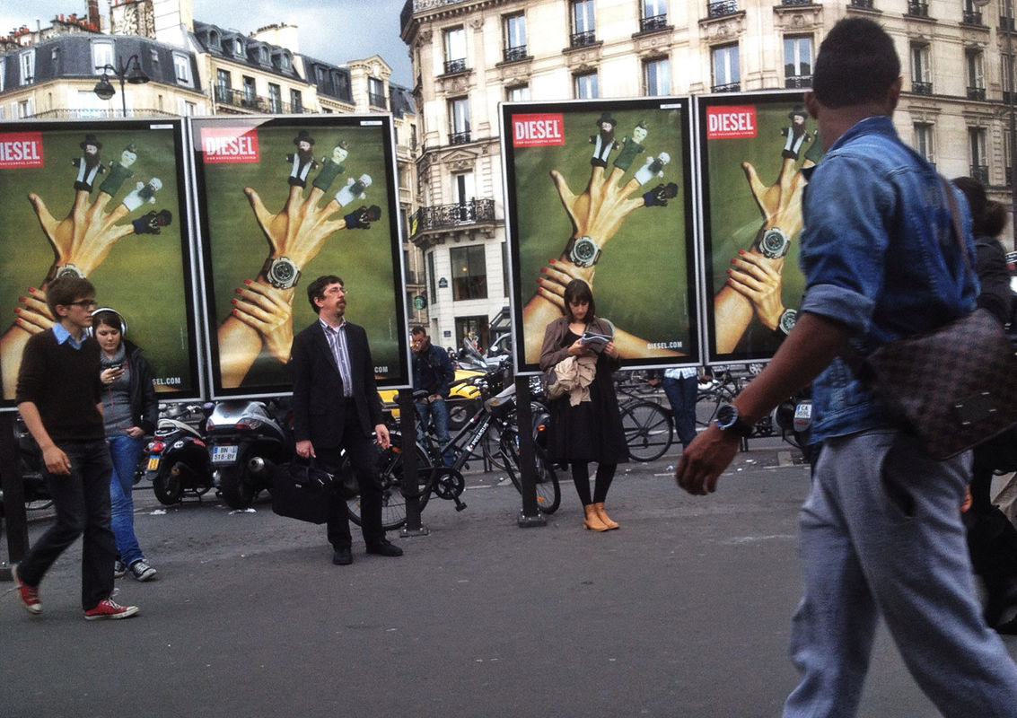 hand in Paris by Val