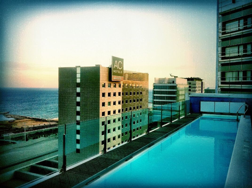 Swimming at Hotel Barcelona Princess by ddcp
