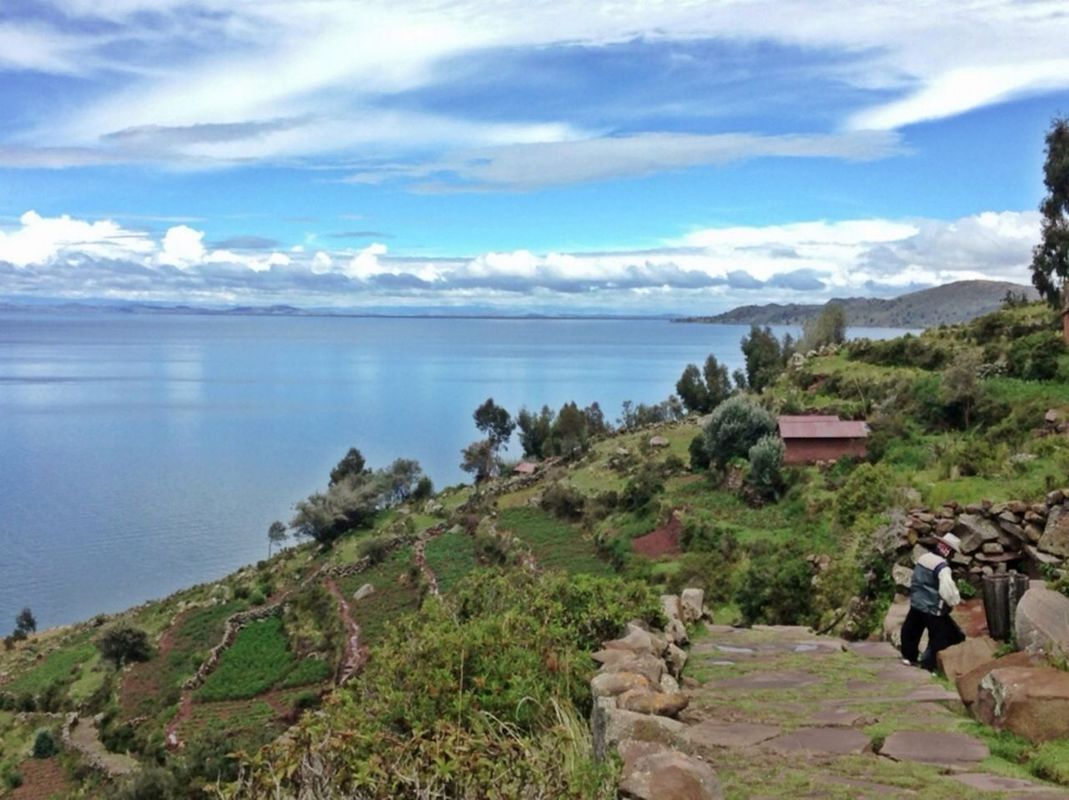 Taquile island - Lake Titicaca by Raul