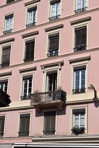 Full frame shot of residential building