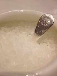 Close-up of food on table