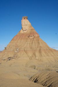 Rock formations in a desert