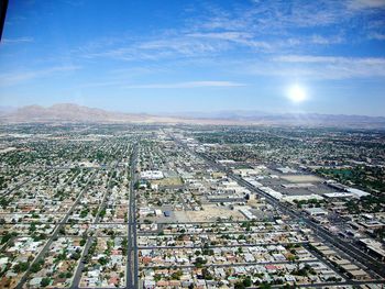 Aerial view of cityscape