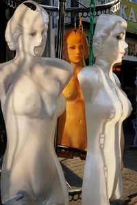 Statues in store for sale