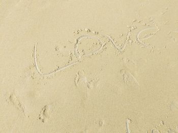 Full frame shot of sand