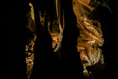 Close-up of cave