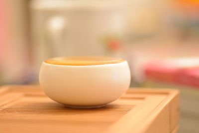 Close-up of drink on table