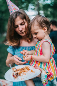 Girl and ice cream