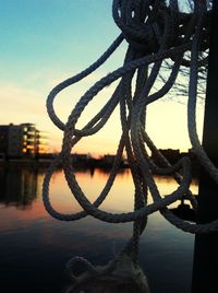 Close-up of chainlink fence