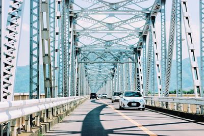 View of bridge in city