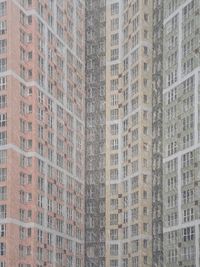 Low angle view of buildings in city