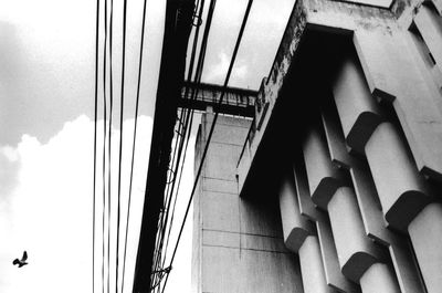 Low angle view of building against sky