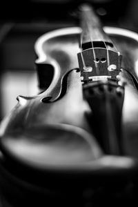 Close-up of a guitar