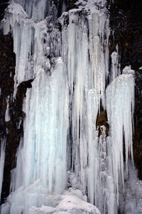 Panoramic view of a ice