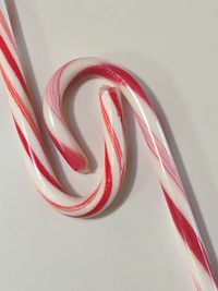 Close-up of cake on white background