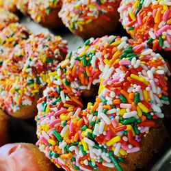 Close-up of multi colored candies