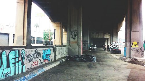 Corridor of building