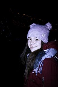 Portrait of a smiling young woman