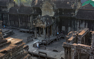 Panoramic view of a temple