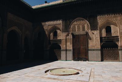 View of historical building