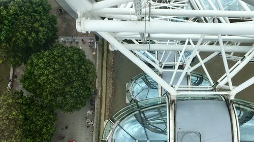 Low angle view of buildings in city