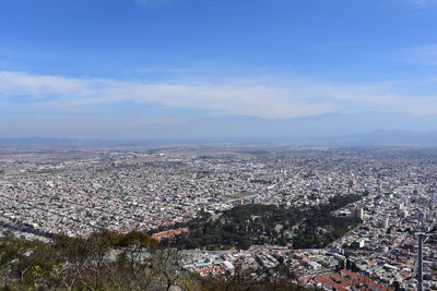 Aerial view of cityscape