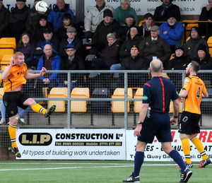 Group of people playing soccer