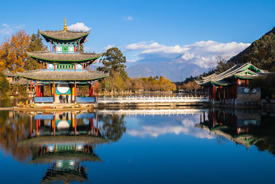 Black dragon pool lijiang city