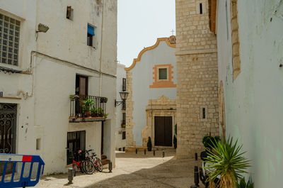 View of a peniscola church