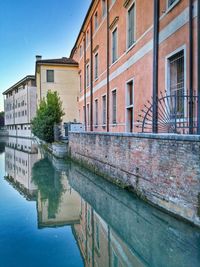 View of buildings by water