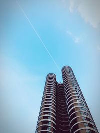 Low angle view of modern office building