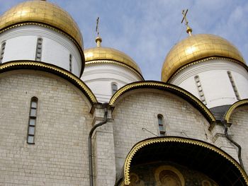 Low angle view of cathedral against sky