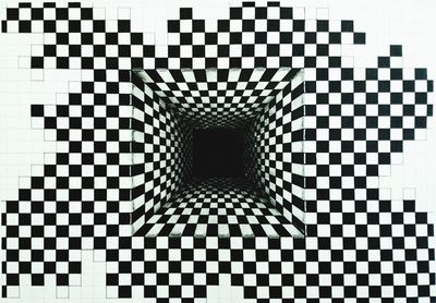 Full frame shot of tiled floor