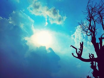 Low angle view of clouds in sky