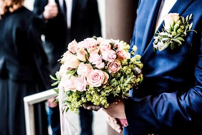 Close-up of flower bouquet