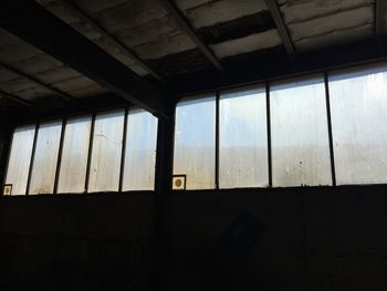 Low angle view of window