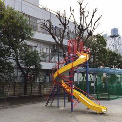 View of built structure in city