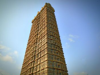 Low angle view of building against sky