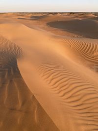 Scenic view of desert